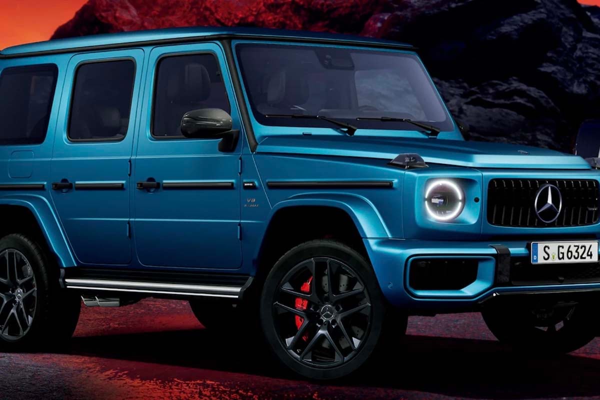 メルセデスAMG G63 ブラックアクセントエディション（画像：メルセデス・ベンツ日本）
