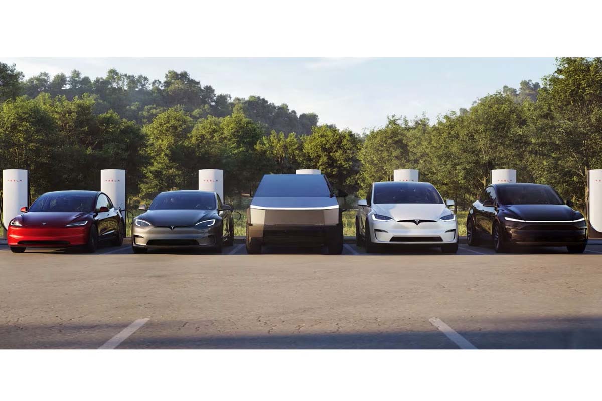 テスラのEVラインナップ（画像：テスラ）