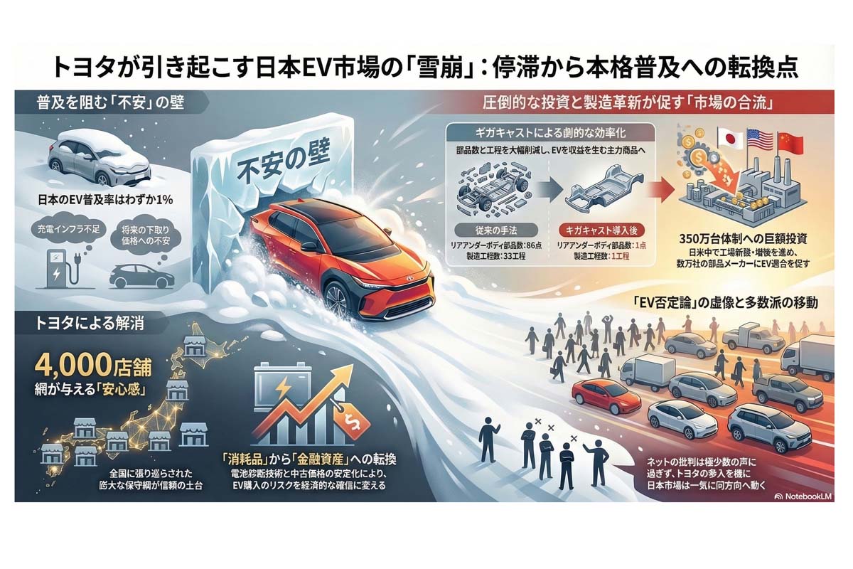 日本EV市場、普及への転換点。