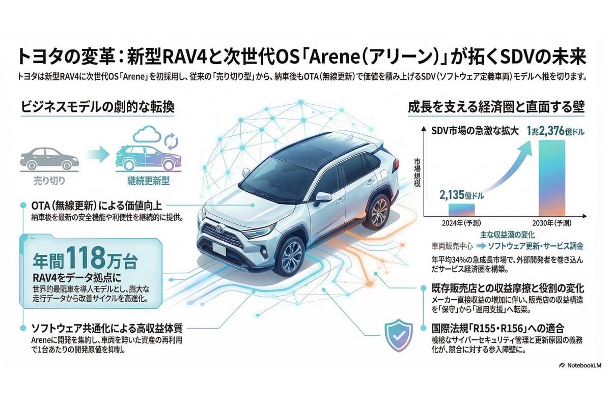 自動車ビジネスの構造変革。