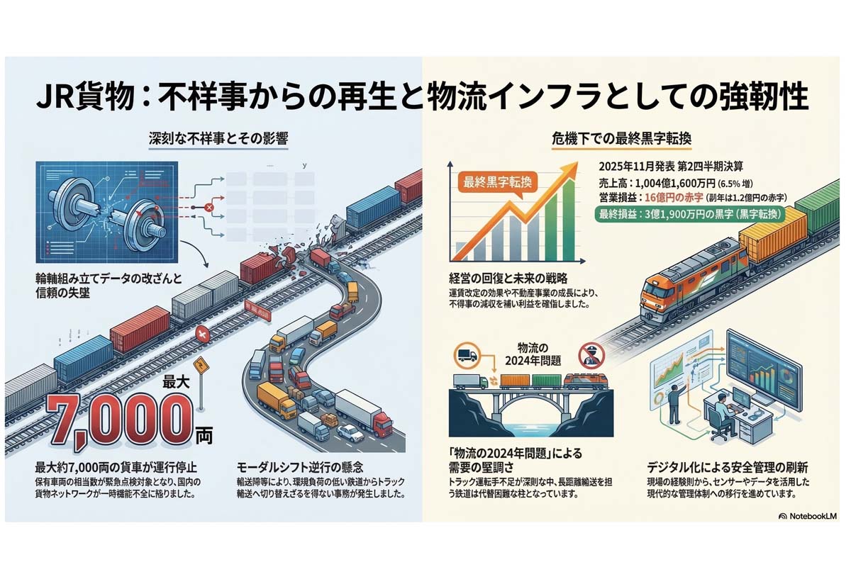 貨物鉄道：再生と強靭性。