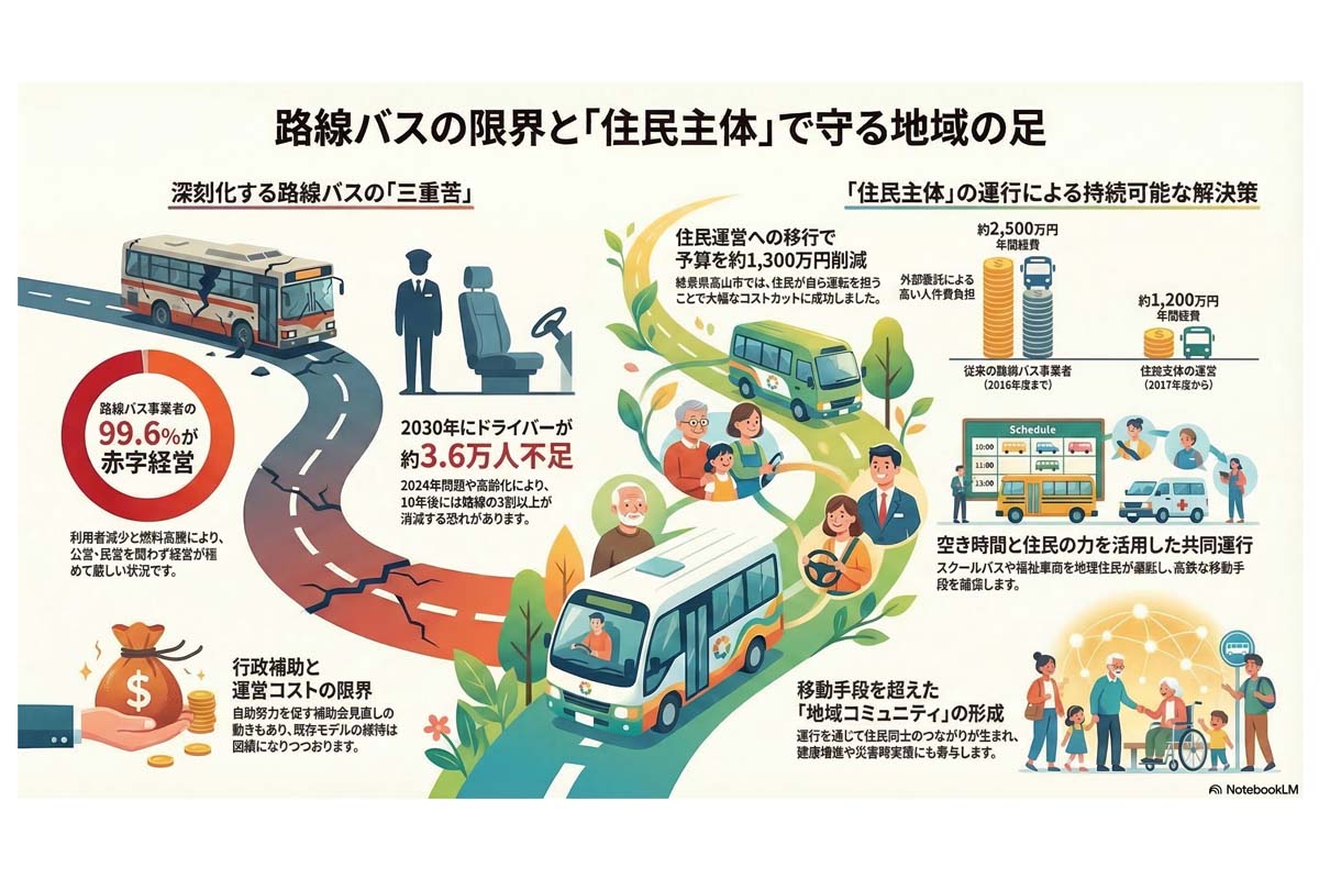 住民主体による地域交通。