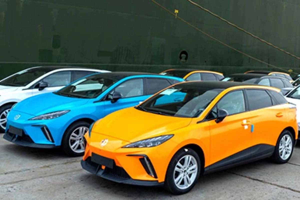 中国EVのイメージ。2022年撮影（画像：上海汽車）