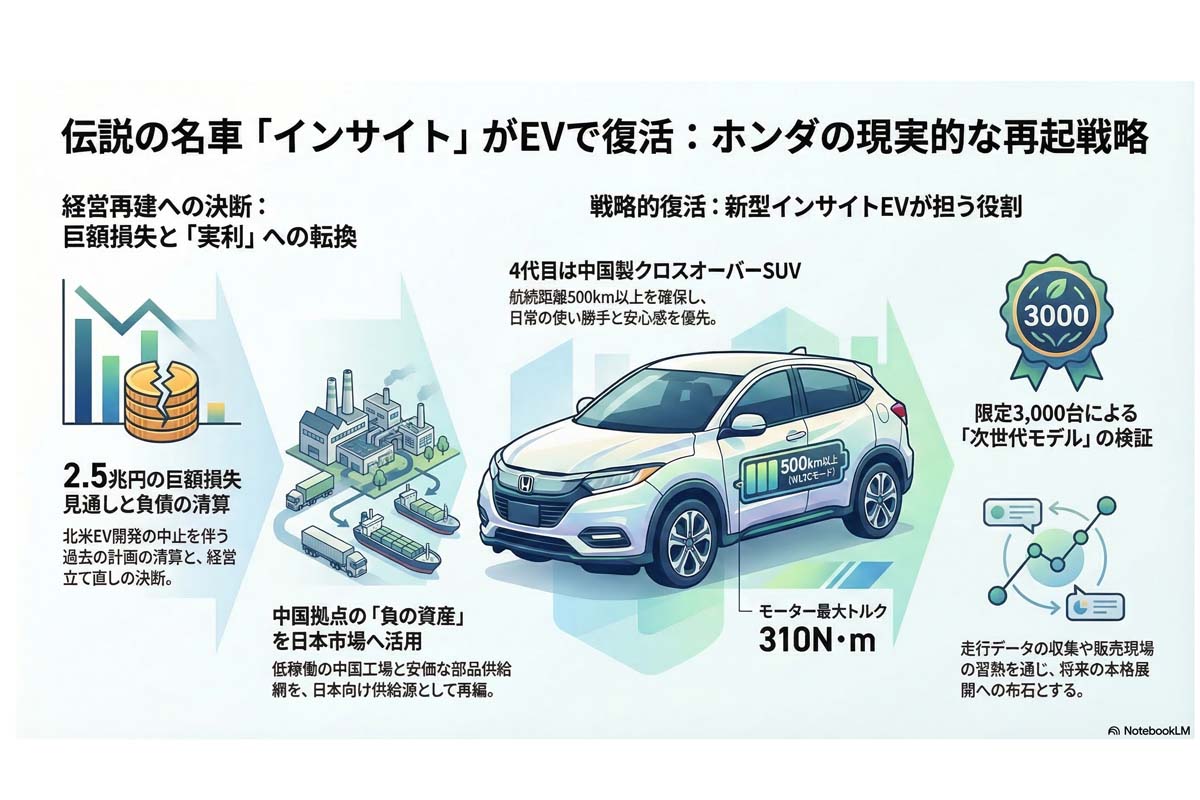 名車のEV復活と再起戦略。