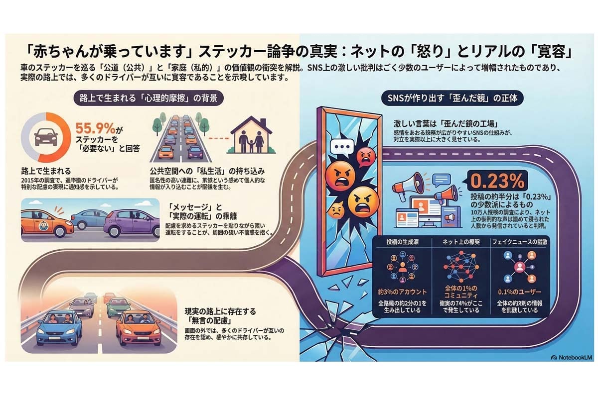 ステッカー論争の真実。