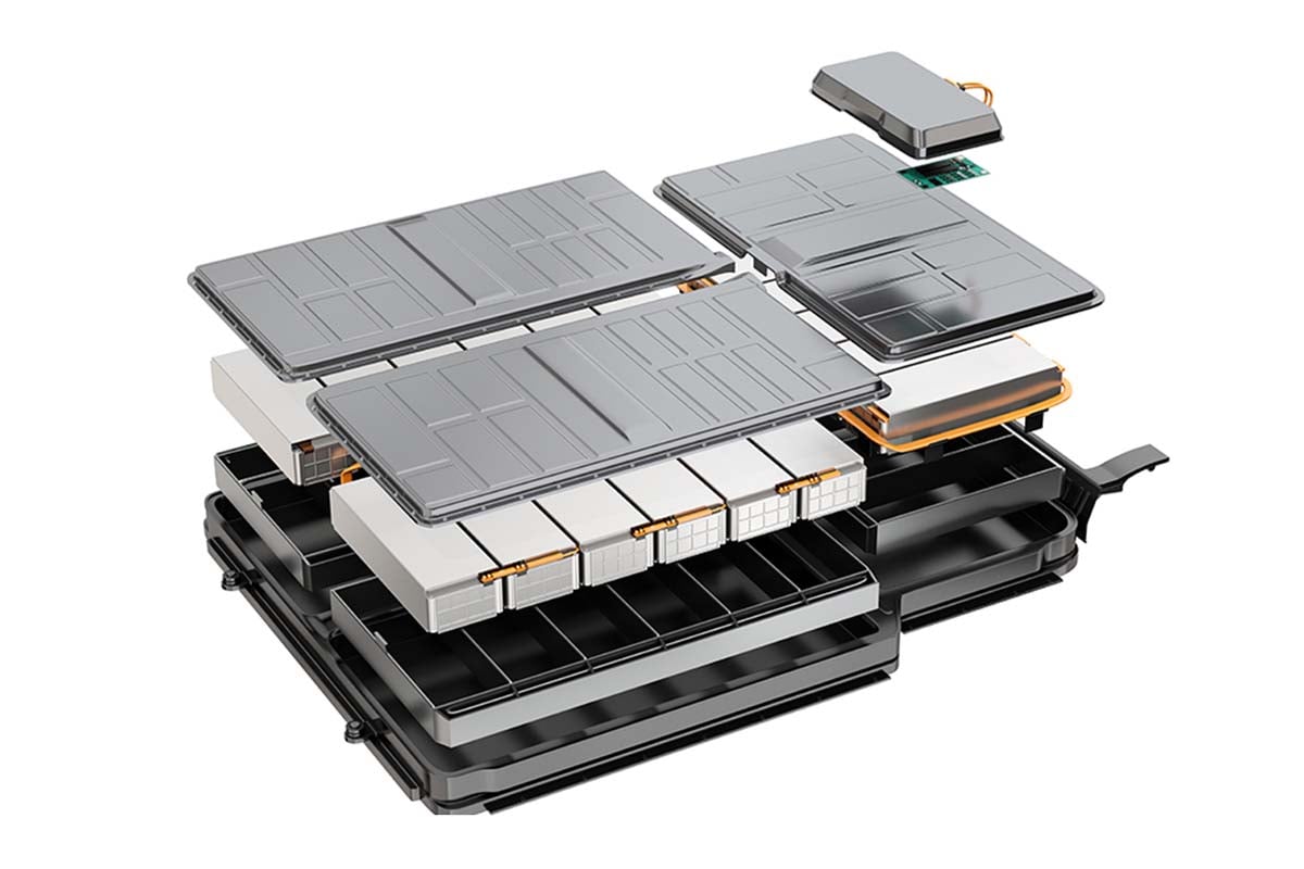 バッテリー内部絶縁用途（画像：住友ベークライト）