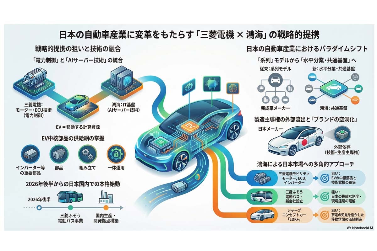 自動車産業の戦略的提携。