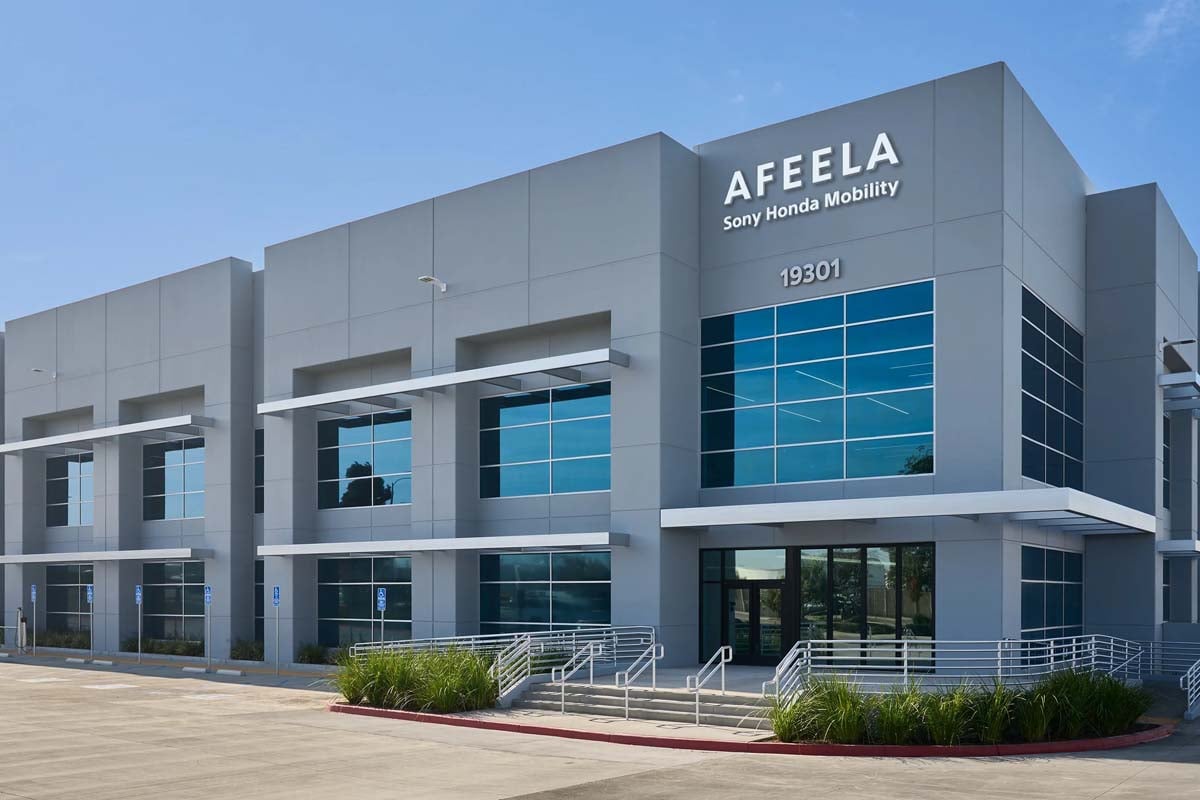 米国・カリフォルニア州トーランス市「AFEELA Studio ＆ Delivery Hub」（画像：ソニー・ホンダモビリティ）