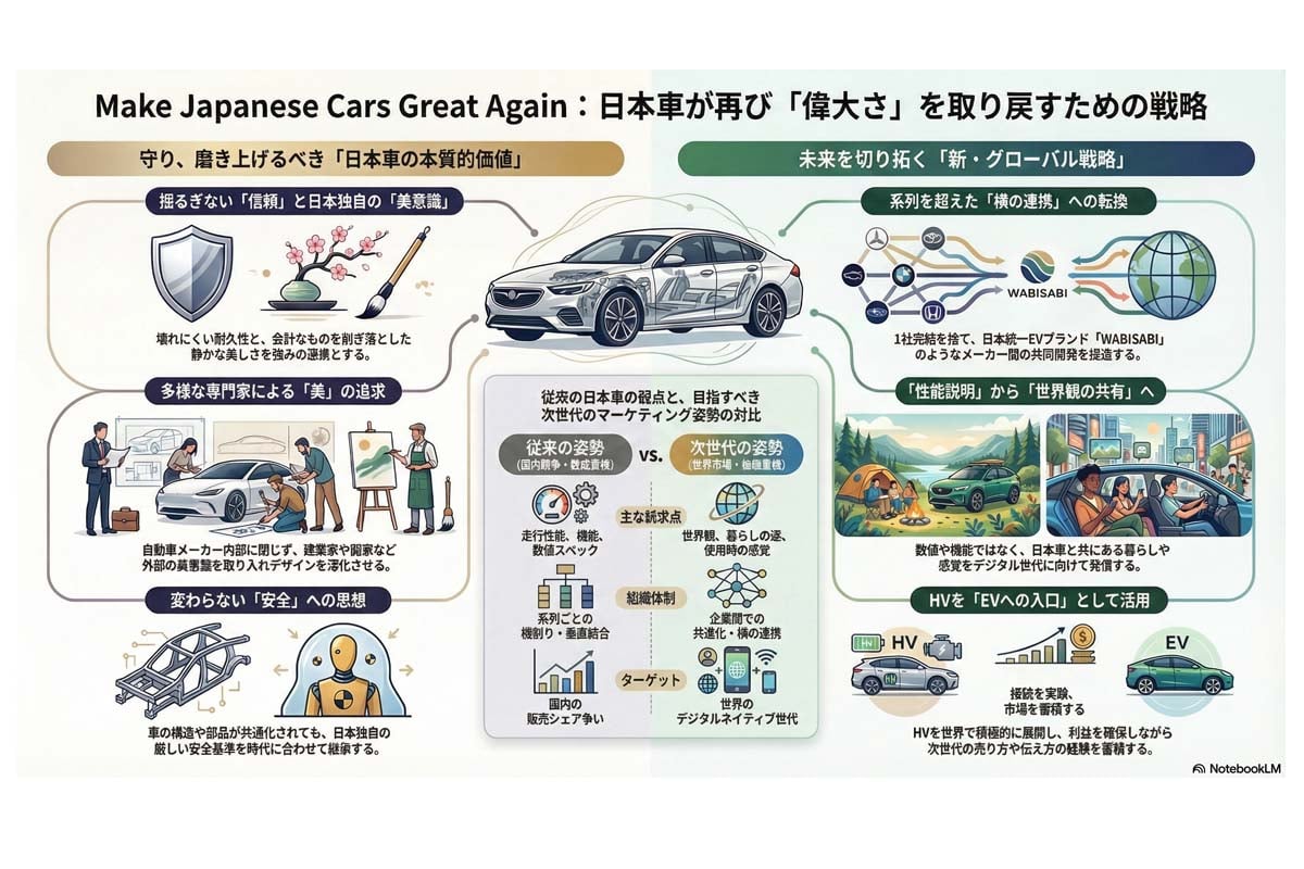 日本車復活への戦略。