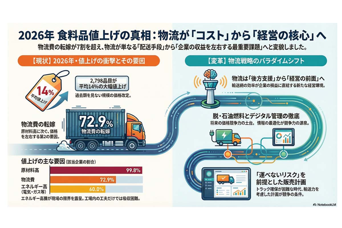 2026年食料品値上げの真相。