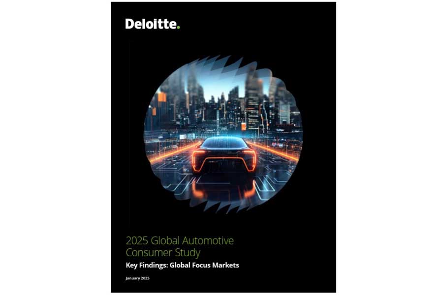 リポート「2025 Global Automotive Consumer Study Key Findings: Global Focus Markets」(画像:デロイト)