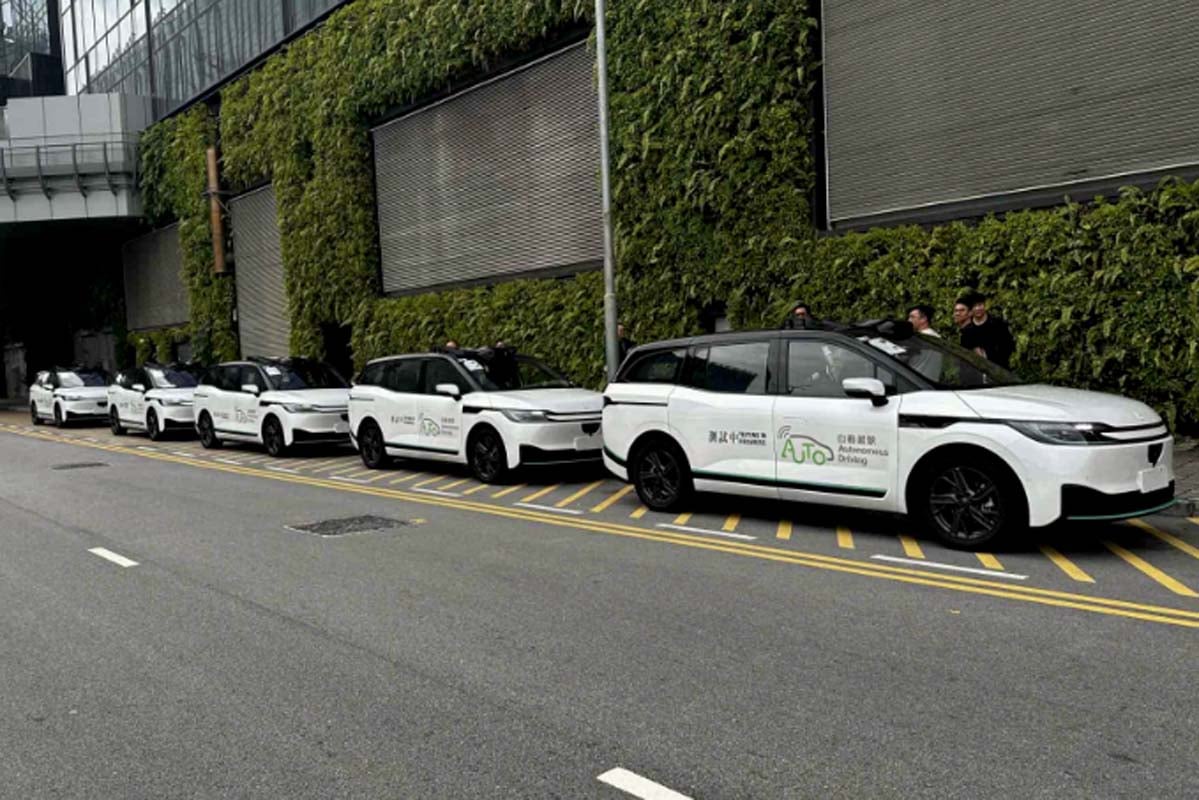 自動運転タクシー「アポロゴー」(画像:LuoBo YunLi (Beijing) Technology Co., Ltd.)