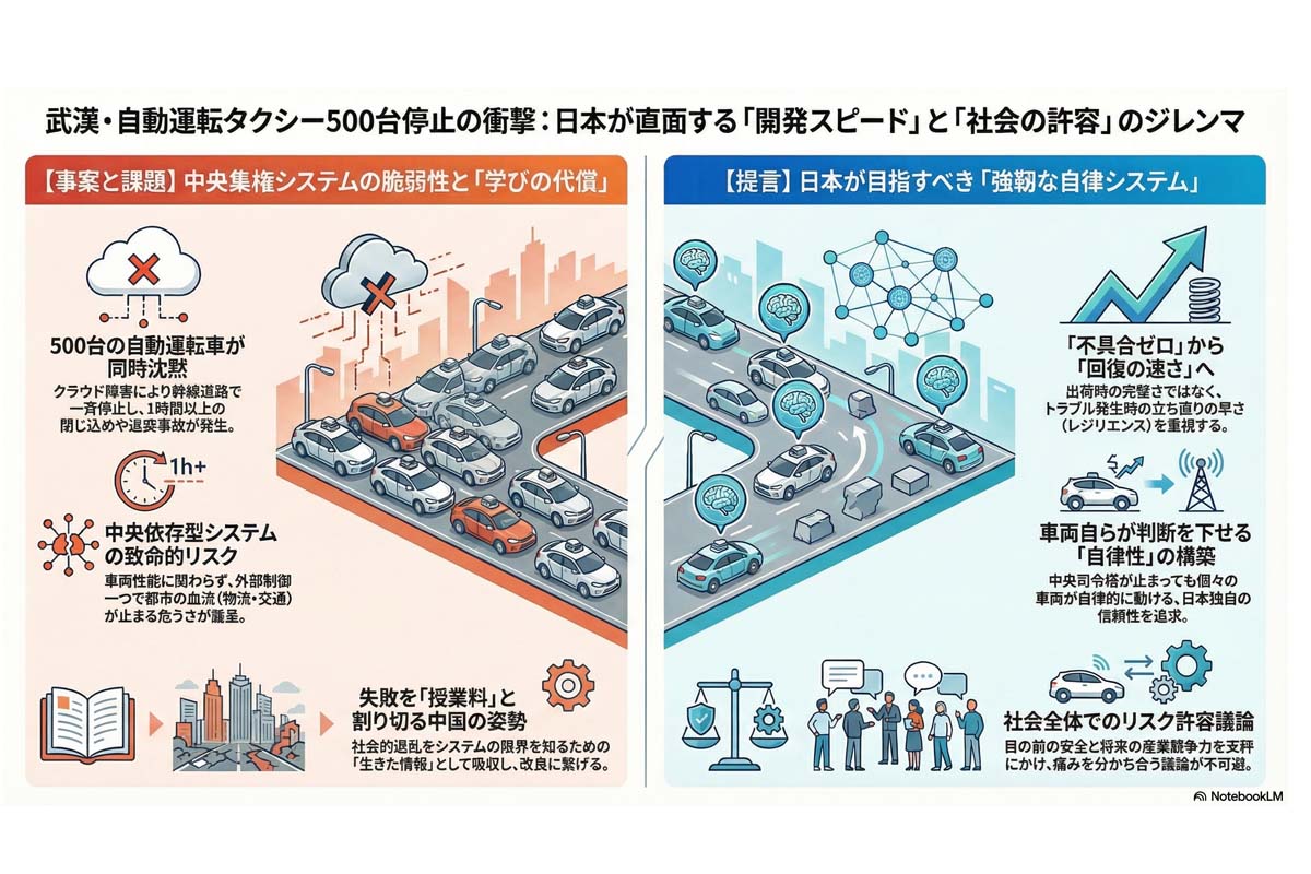 自動運転の課題と未来の提言。