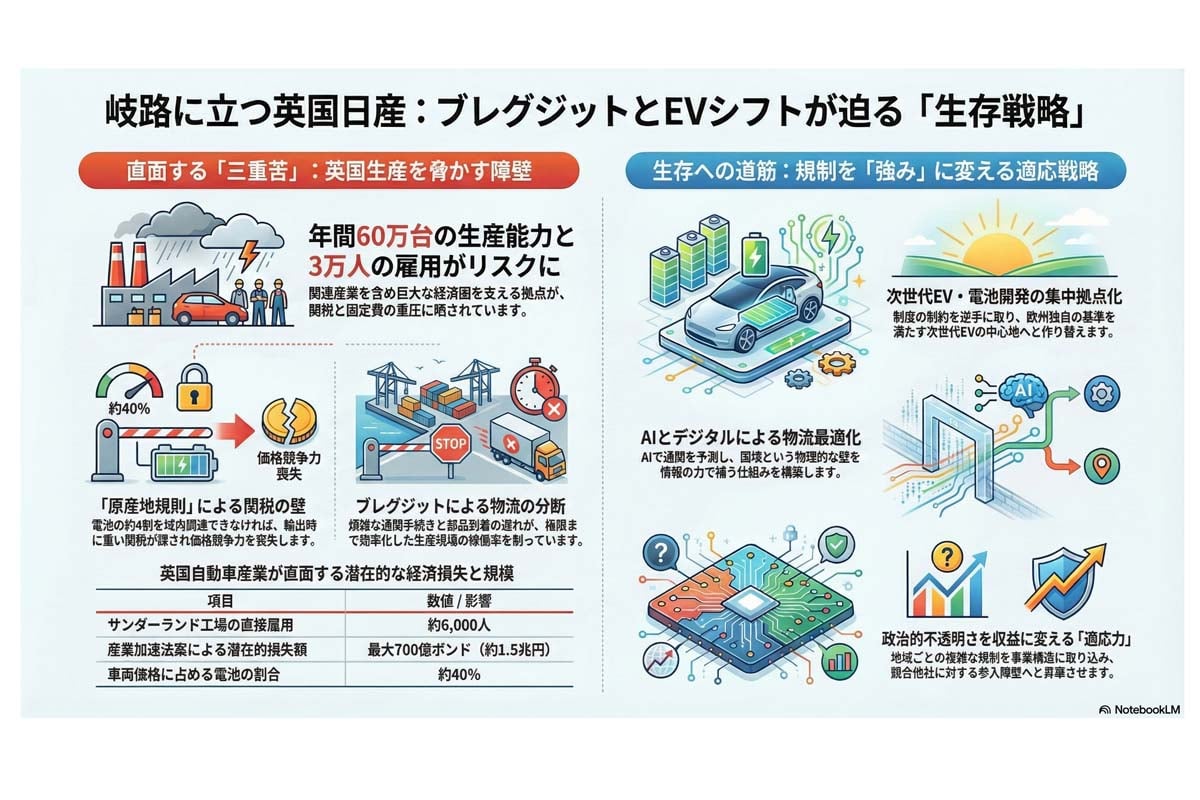 英国自動車メーカーの生存戦略。