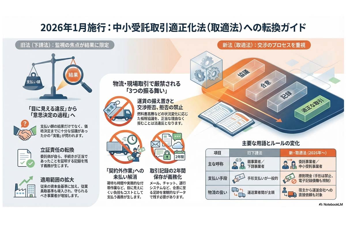 取適法への転換ガイド。