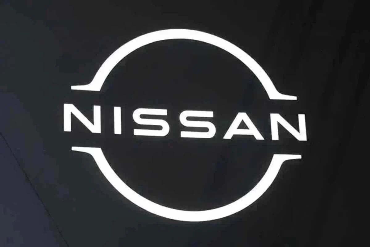 日産自動車のロゴマーク（画像：時事）