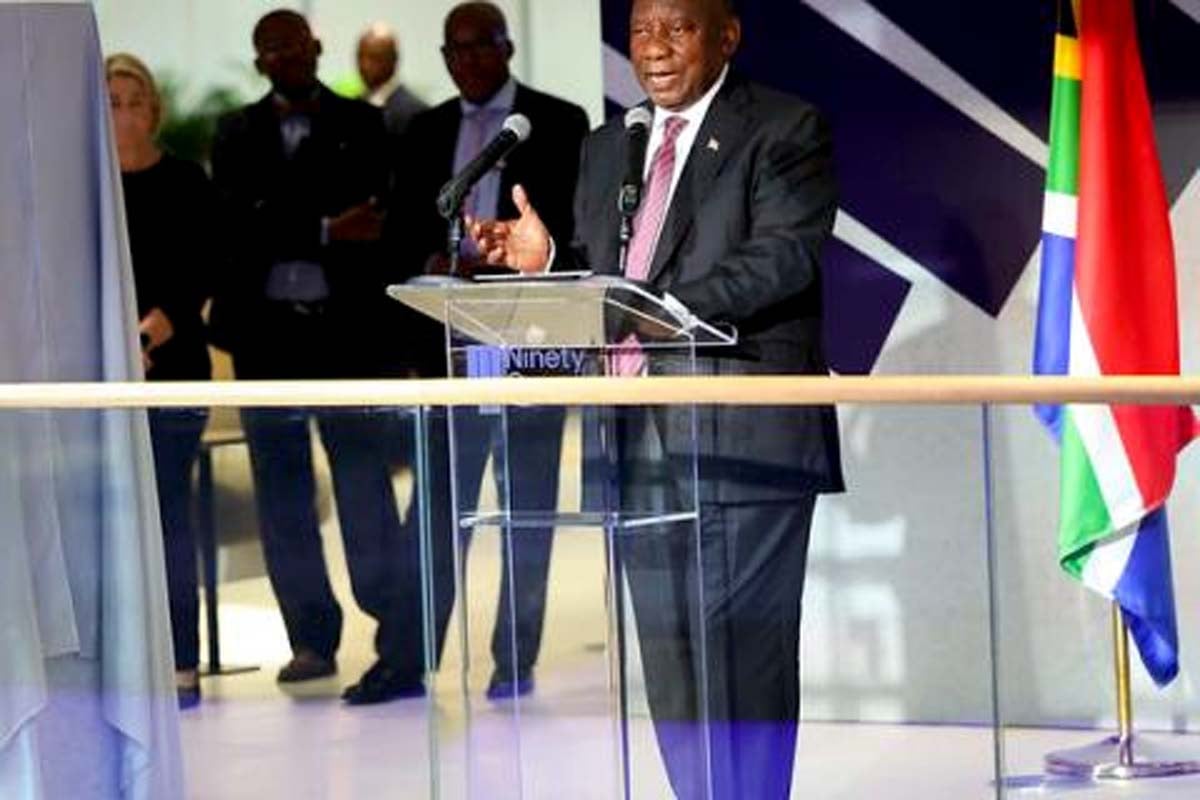 南アフリカ大統領シリル・ラマポーザ(画像:南アフリカ政府)