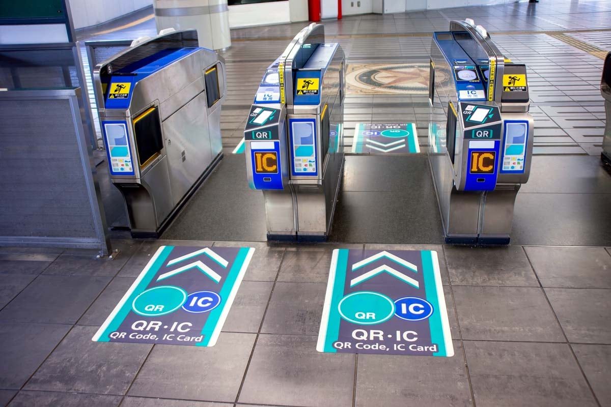 交通系ICカード対応自動改札機（画像：写真AC）