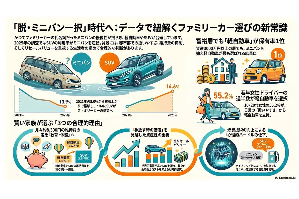 ファミリーカー選びの新常識。