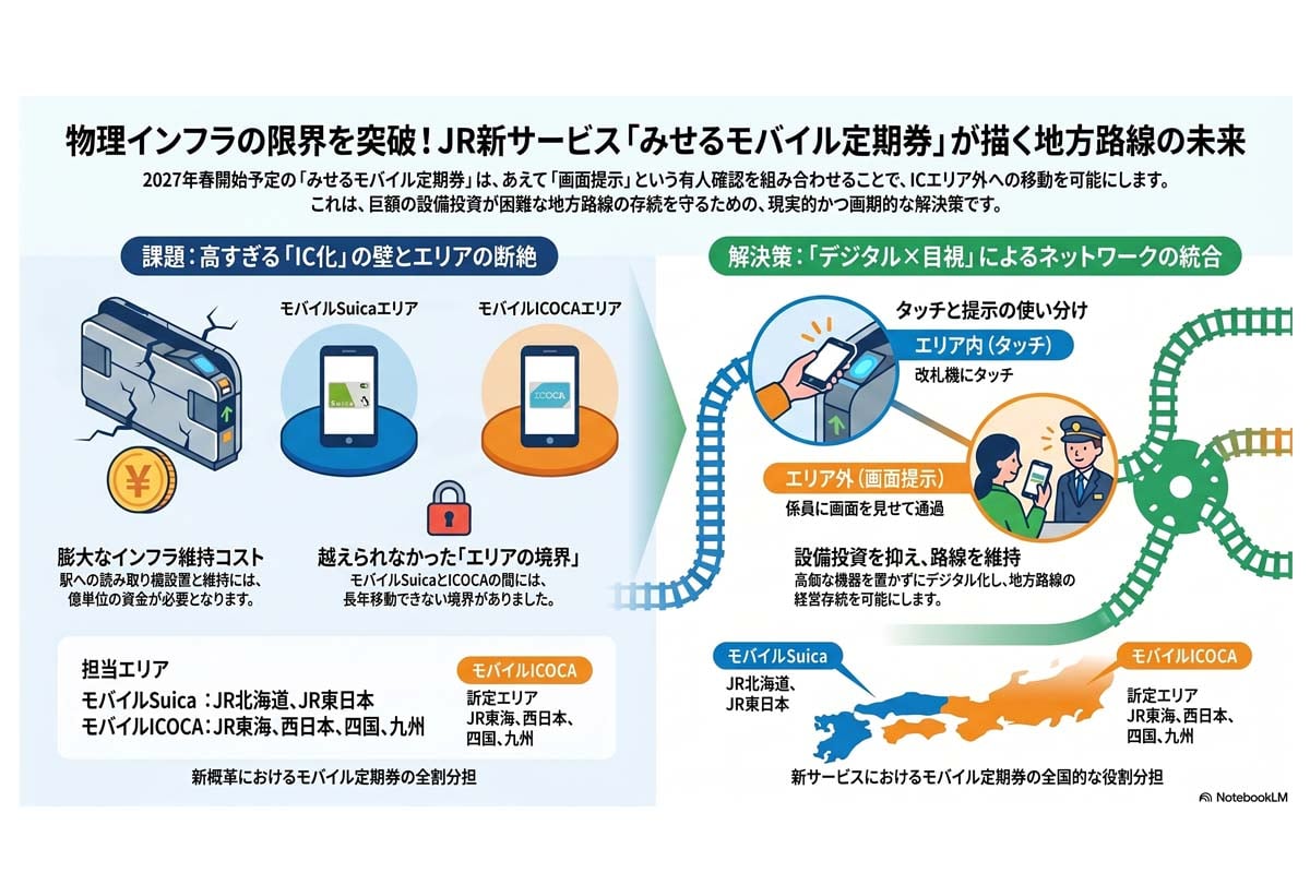 鉄道新サービス、地方の未来。
