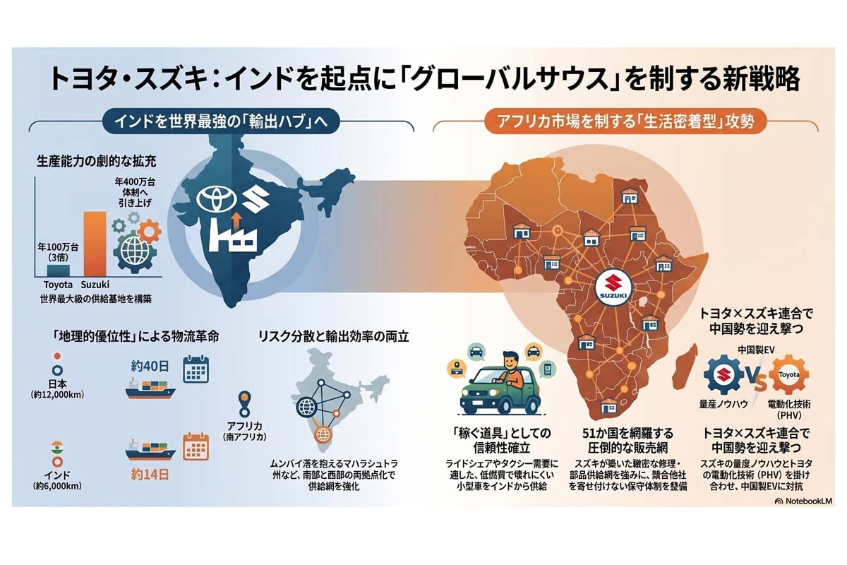 インド起点の新市場戦略（画像：Merkmal編集部）