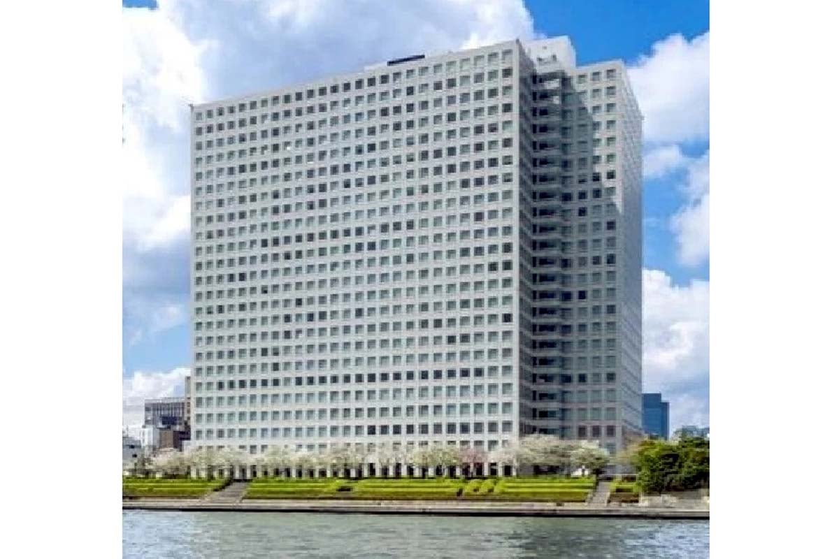 2026年夏に一時移転予定、東京メトロ本社が入居するビル（画像：東京メトロ））