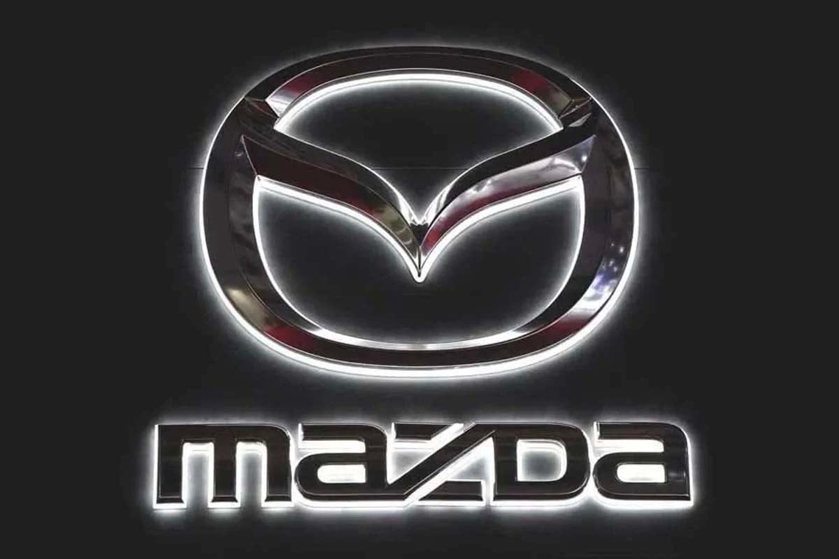 マツダのロゴ（画像：EPA＝時事）