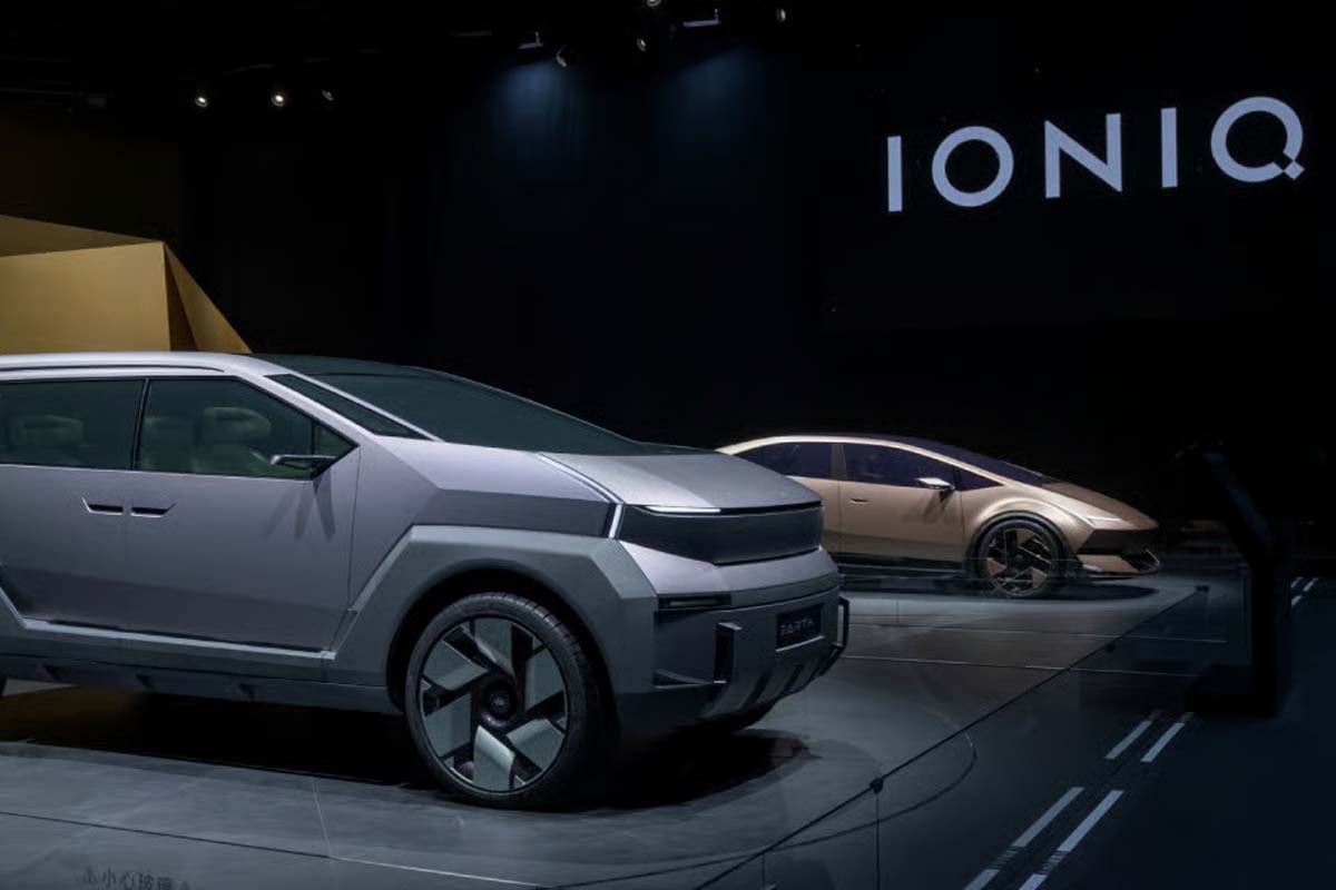 現代自動車・アイオニックブランドのコンセプトモデル（画像：現代自動車）
