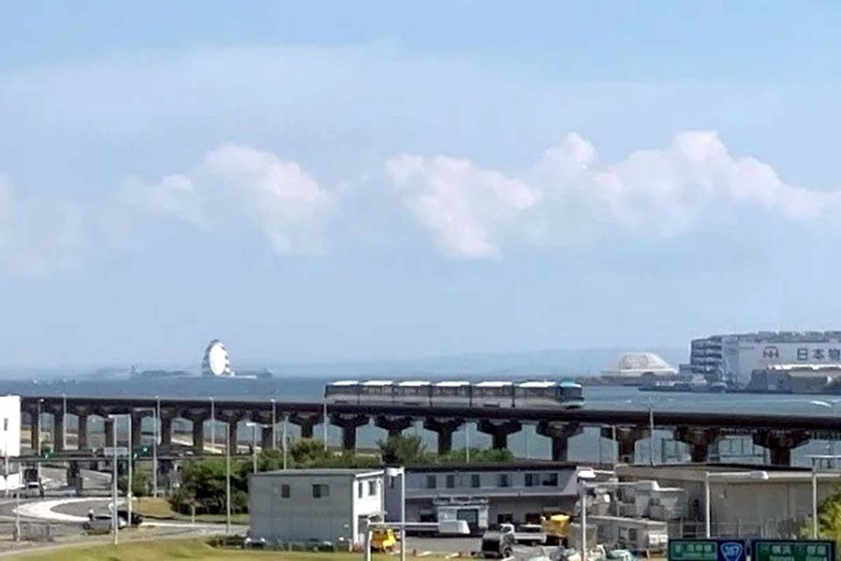 羽田空港第3ターミナル駅付近(画像:東京モノレール)