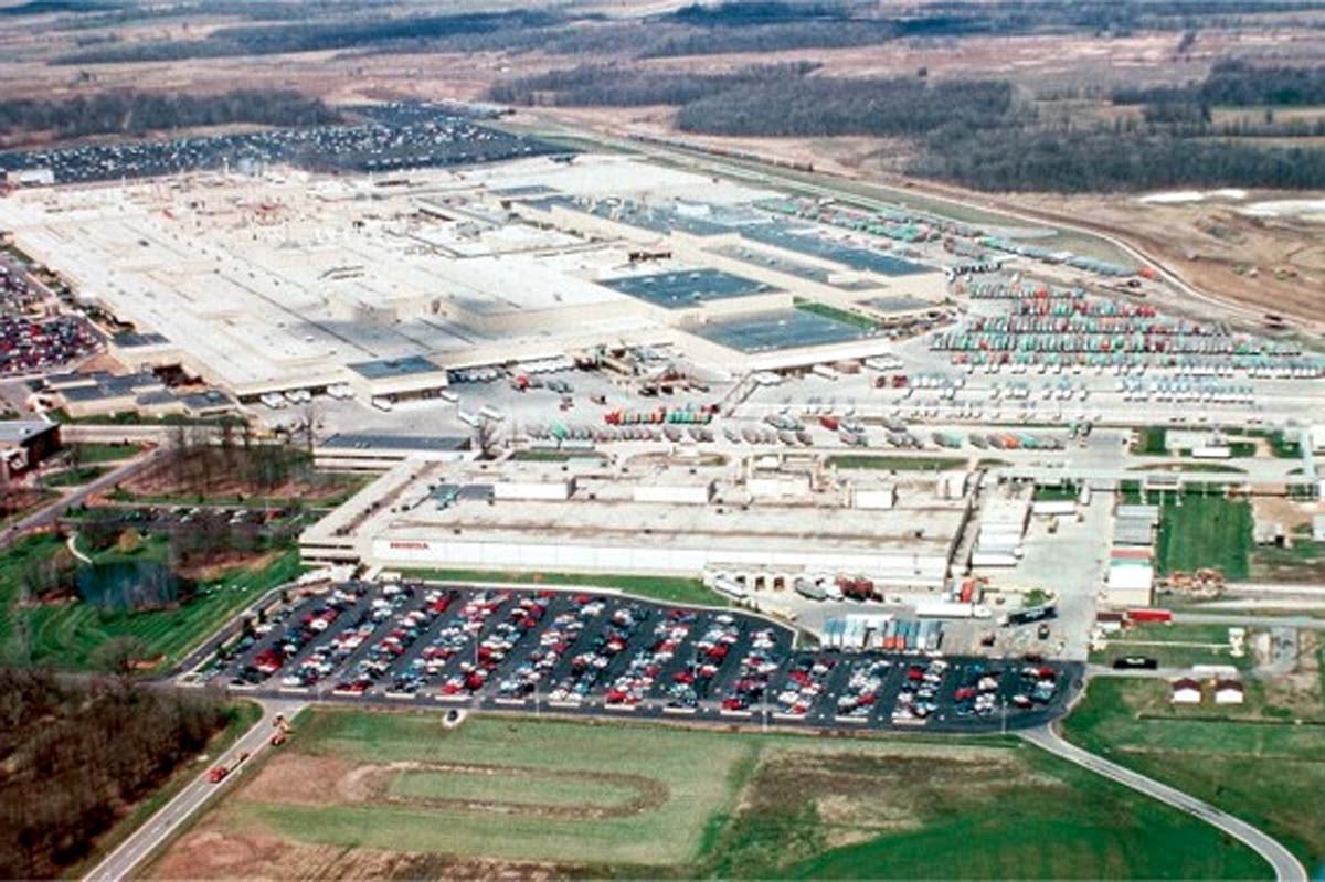 ホンダの北米工場のイメージ（画像：本田技研工業）