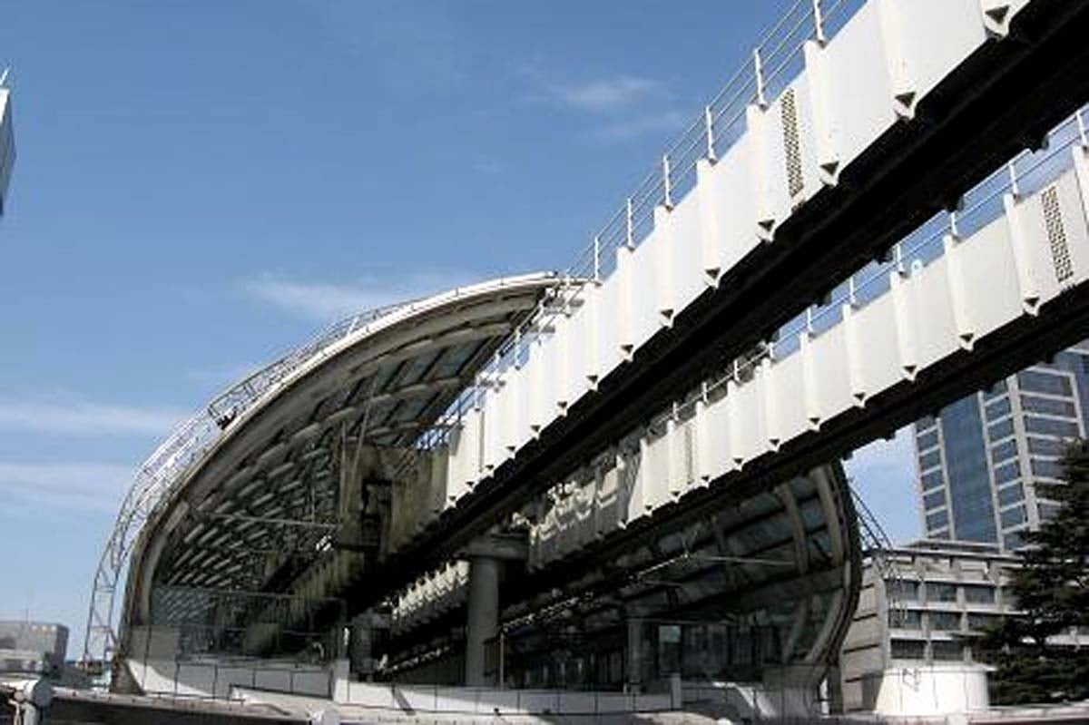千葉都市モノレールの軌道（画像：菅原康晴）
