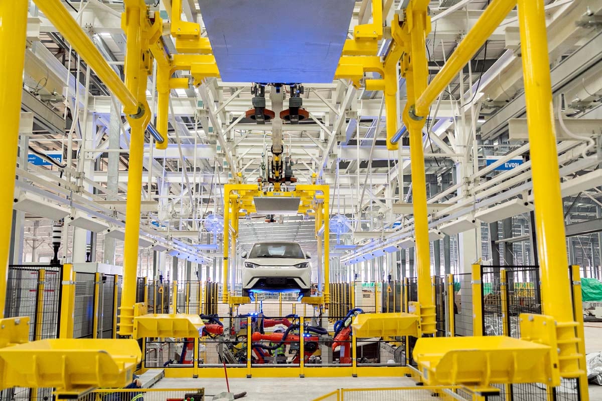 BYD・ブラジル工場（画像：BYD）