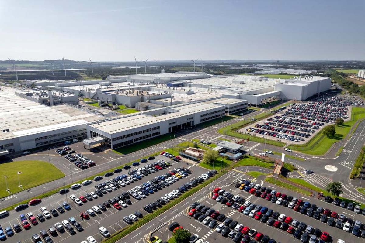 日産・英国サンダーランド工場(画像:日産自動車)