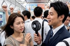 ハンディファンは電車内で「迷惑」なのか？ 約6割が「ナシ」…風をめぐるトラブルがネットで話題に！ あなたはどう思いますか？
