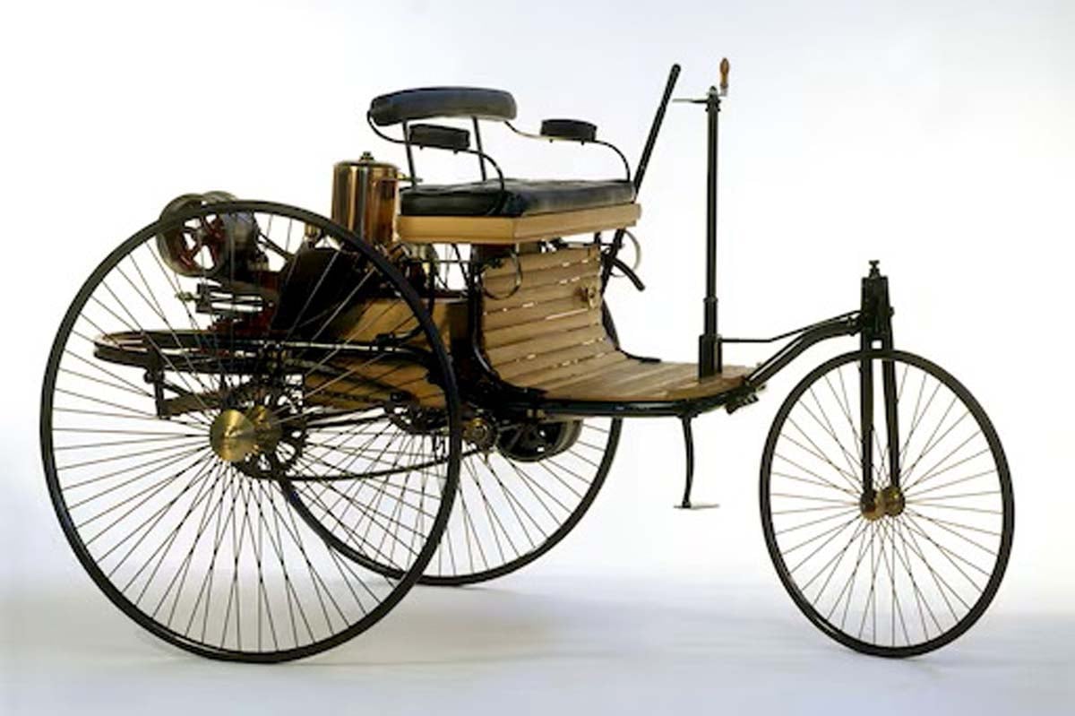 ベンツ・パテントモトールヴァーゲン（1886年）（画像：メルセデスベンツ）